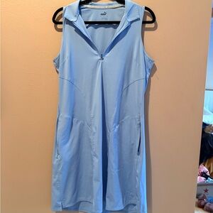 Puma Light Blue Sleeveless Dress